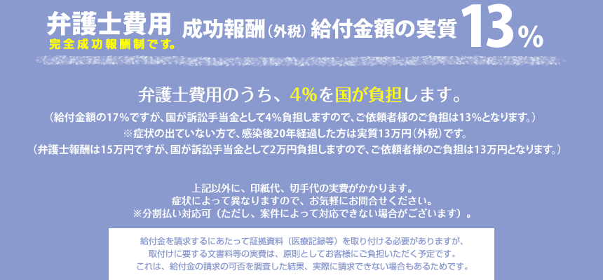 弁護士費用実質13％